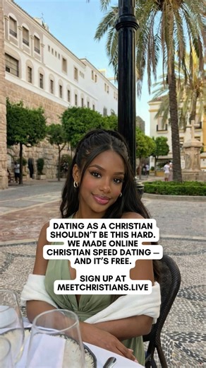 Christian singles connecting with intention. Online speed dating. Free. meetchristians.live #christiandating #christiansingles #godlydating #speeddating #christians
