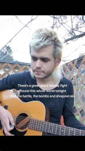 A couple verses of the great Woody Guthrie's "Tear The Fascists Down" #folk | Django Stauffer