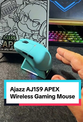 Ajazz AJ159 APEX Wireless Gaming Mouse Review