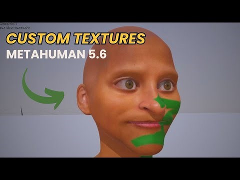 Custom Metahuman Texturing With Blender (Unreal Engine 5.6)
