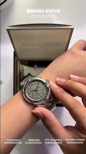 🚀 Discover Alexandre Christie Passion Boyfriend Watch | Premium 36MM Grey Dial #MadinaWatch
