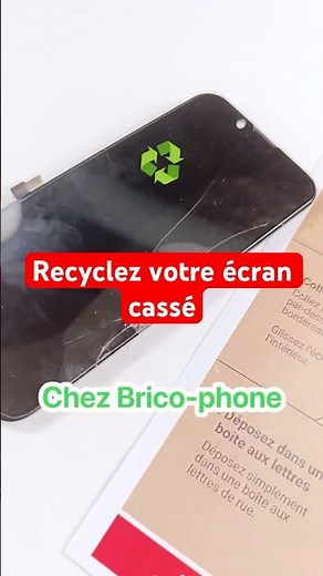 Recycle your screen, it's important!