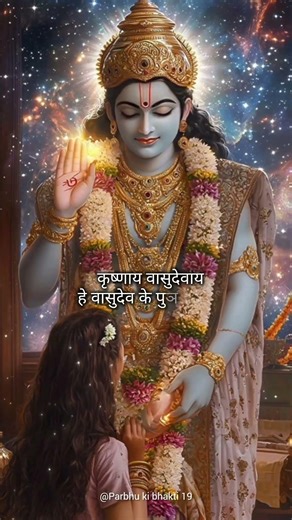 Powerful Krishna Mantra👩🕉️🙏 KRISHNAYA VASUDEVAYA #krishna​​​ #chanting​​​ #meditation​​​ #music​​​