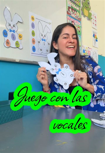 Juego didáctico para aprender las vocales