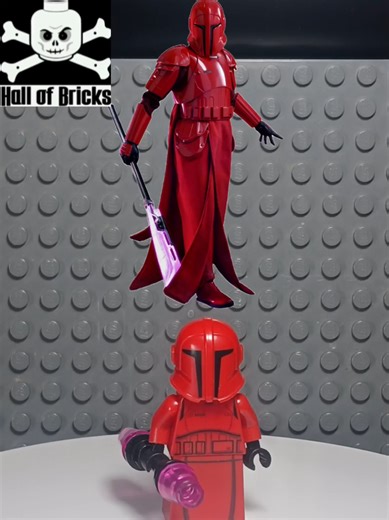 Hall of bricks Custom Praetorian Guard leg upgrade #starwars #legominifigure #lego #mandalorian #themandalorian @HallOfBricks.shop