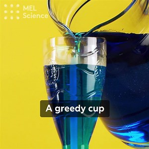 Moderation is key! Just check out this cup😄 For step-by-step instructions of this experiment go here: https://mel.sc/sSJ/ For cool and safe experiments to do at home, sign up for MEL Science here: https://mel.sc/sSK/ | MEL Science