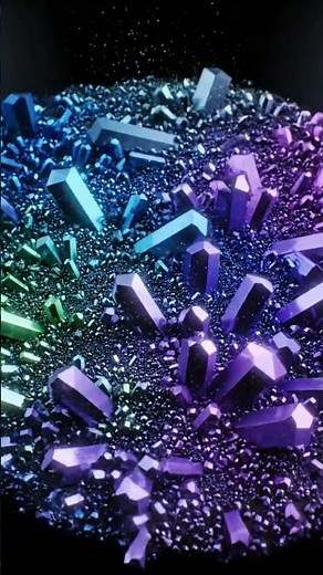 ✨ Crystal Growth in 4K | Hypnotic Satisfying Time-lapse