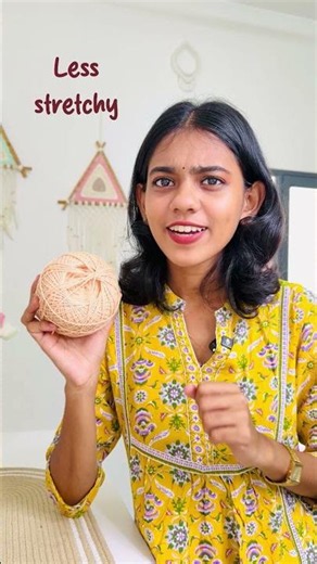 Crochet beginner series part 2 🍃Acrylic yarn or cotton yarn🧶✨