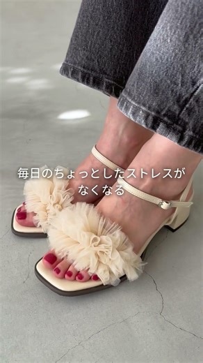 【可愛いも、ラクも叶える！ストラップフリルサンダル】 #welleg #menue #ファッション #プチプラ #サンダル #フリル #靴 #shorts