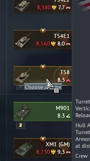 Understanding the T58 in War Thunder Gameplay