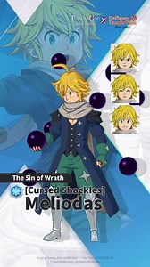 The Sin of Wrath, [Cursed Shackles] Meliodas 🗡 📍[Collab Information] https://ch.netmarble.com/Eng/Games/Detail?post_seq=4607&bbs_code=1018&post_tag #netmarble #towerofgodnewworld | Netmarble