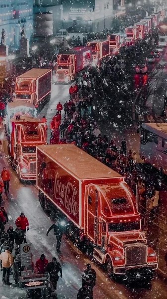 Magical Coca Cola Christmas Truck 2024