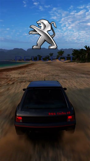 1984 Peugeot 205 Turbo 16 Off-Road Launch Control - Forza Horizon 5 #shorts