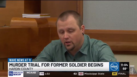 Trial begins for former U.S. Army soldier accused of killing wife on her birthday