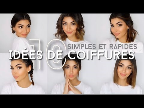 💁🏻‍♀️ 10 IDEAS FOR HAIRSTYLES on SHORT HAIR Simple and Fast! Lisa Ngo