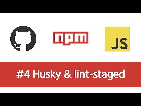 Build a Modern JS Project - #4 Pre-commit with Husky & lint-staged