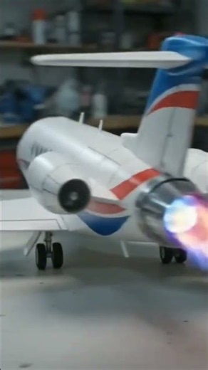 Mini Jet Engine Afterburner Flame Test! ✈️🔥 #Shorts