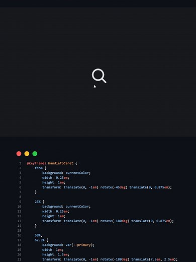 Animated Search Bar Using CSS Techniques
