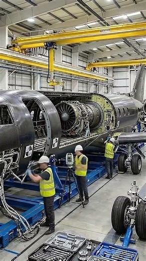How a Business Jet Is Actually Built #engineering