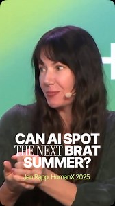 2.4K views | AI can summarise that long email you’ve been putting off reading, but can it predict the next brat era? Our CMO, Jen Rapp, weighed in at Humanx. #humanx #superside #brat | Superside | Facebook