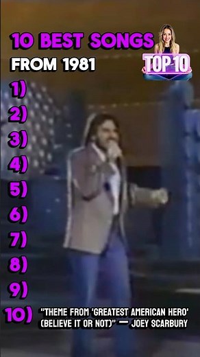 Top 10 Songs That Ruled 1981 🎶