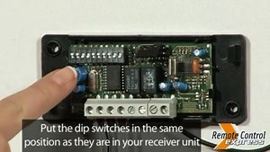 How to program a remote with Switchs