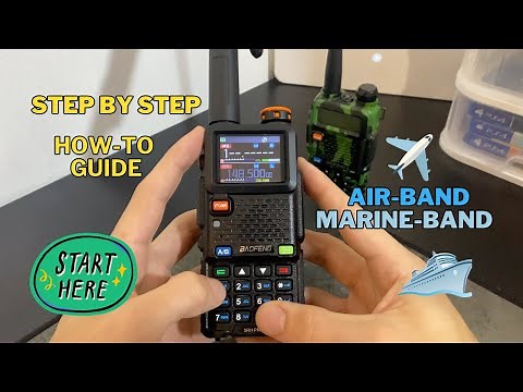 Baofeng UV-5R & UV-5RH Pro Setup & Beginner Guide