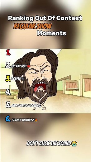 RANKING REGULAR SHOW OUT OF CONTEXT MOMENTS😭