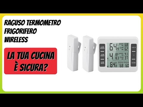 RECENSIONE (2026) : Raguso Termometro Frigorifero Wireless. DETTAGLI