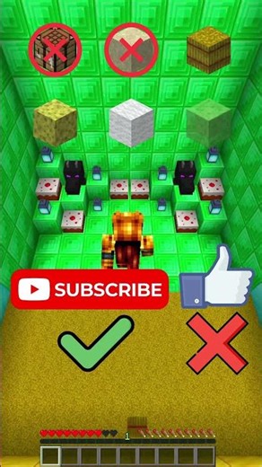 Minecraft Mob Test ! #minecraft #minecraftshorts #minecraftmemes #mobbattle