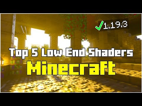 [1.19.4] 5 Best Low End Shaders for Minecraft 1.19.4 | High FPS Minecraft Shaderpacks 1.19.4