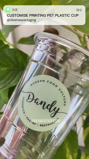 Customized 16oz PET Cup for Cold Beverages