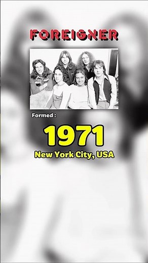 Foreigner Band Profile #foreigner #musichistory #music