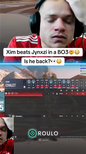 Xim beats Jynxzi in a BO3🤯😳@Jynxzi #jynxzi #jynxziclips #siege #xim #fypシ゚viral