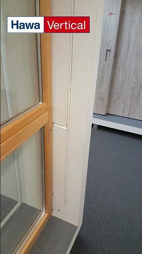 Hawa Vertical 150 flush sliding system