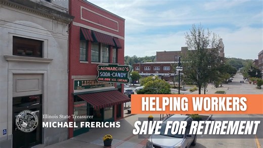 Nothing tastes sweeter than retirement savings! October is National Retirement Savings Month, and we took the opportunity to visit Lagomarcino's in Moline. This family-owned ice cream parlor and confectionery has been a community staple for over 100 years, and now, its employees can save for retirement through IL Secure Choice. Listen to why Sheila, an employee of 32 years, uses Secure Choice to plan for her future. | Treasurer Michael Frerichs