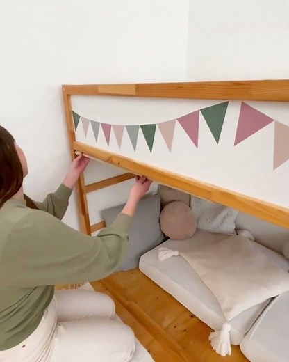 22. Anleitung: Gardinenstange für IKEA KURA Hochbett montieren