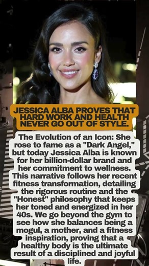 Jessica Alba’s NEW Look: The Secret to Her Transformation #JessicaAlba #FitnessGoals #health
