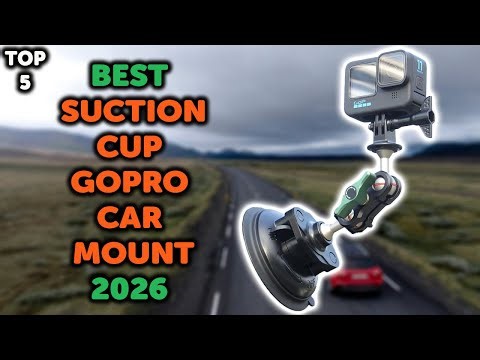 5 Best GoPro Car Mount 2026 | Top 5 Action Camera Suction Cup Mounts in 2026
