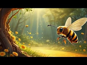 Sweet Honey Bee Song: A Joyful Adventure in Nature for Kids | 2024 Animated Musical Fun