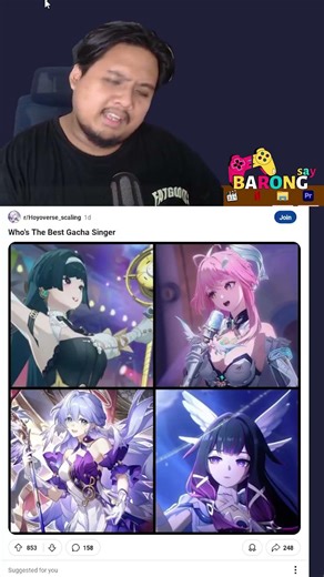 KALIAN CUMA BOLEH PILIH 1 BIDUAN!! 🤣 #wutheringwaves #honkaistarrail #shorts