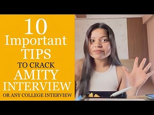 10 Tips to follow before going for an interview | Amity University Interview | Interview Questions