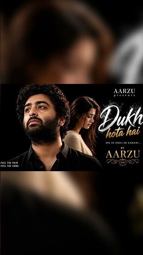 Dukh Hota Hai – Aarzu | Emotional Hindi Sad Song | New Song 2026 | Arijit Singh Vibe