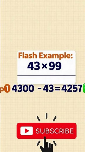 Multiply by 99 in 3 Seconds — Genius Trick!