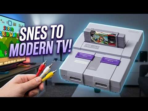 Easy Set-up Guide for SNES to Modern TV