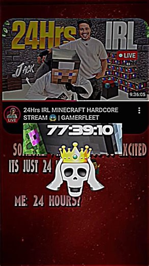 ‪@GamerFleet‬ 77 hours live stream 💀