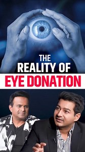 The Reality of Eye Donation ⍟⍟⍟⍟⍟⍟⍟ In this heartfelt episode, Dr. Rahil Chaudhary — renowned Cataract & Refractive Surgeon and Managing Director of Eye7 Eye Hospitals talks about one of the most noble causes in eye care — eye donation. The discussion begins with Bollywood icon Aishwarya Rai’s public statement expressing her wish to donate her eyes, which Dr. Rahil describes as a powerful step toward spreading awareness about this life-changing cause. He explains that millions of Indians live in
