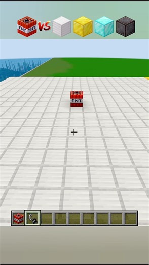 Which Block is the Strongest in Minecraft With TNT ?