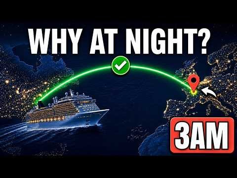 The Hidden Reason Cruise Ships Sail at Night