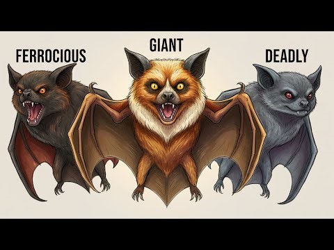 Every Type of Bat Explained 🦇 | 8 Types of Bats You Should Know